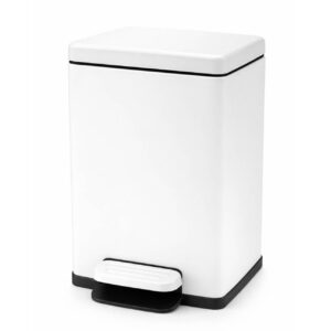 Kάδος Απορριμμάτων Ορθογώνιος 7 LT Λευκός Ματ