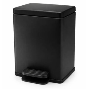 Kάδος Απορριμμάτων Ορθογώνιος 7 LT Μαύρος Ματ