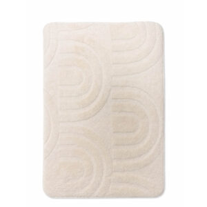 Πατάκι Μπάνιου Ivory Mε Ανάγλυφο Σχέδιο 50x80cm