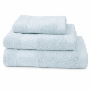 Σετ 3 Tεμάχιων Βαμβακερές Πετσέτες Μπάνιου Γαλάζιο