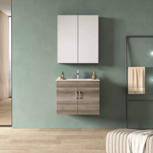 Σετ Easyline Oak Wood Έπιπλο Μπάνιου