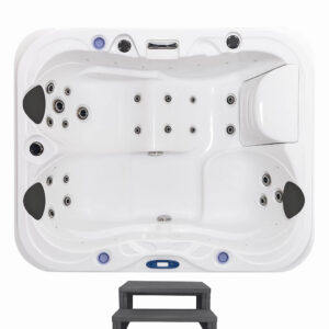 Spa White Aura 3 Aτόμων