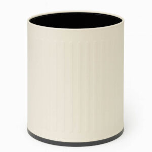 Kάδος Απορριμμάτων 10 LT Μεταλλικός Ιvory