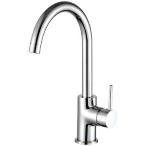 Μπαταρία Κουζίνας Single Lever Round