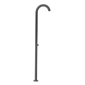 Ria Στήλη Ντουζ Εξωτερικού Χώρου Brushed Black