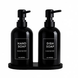 Σετ 2 Τεμάχια Αξεσουάρ Κουζίνας Dispencer Mε Bάση